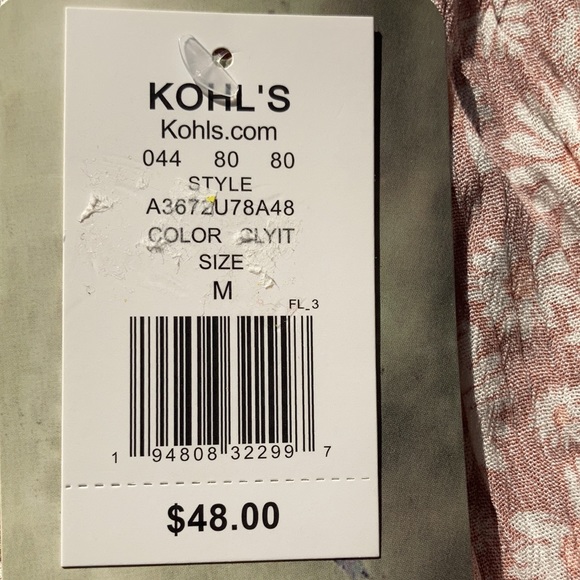 3/$33 Lily rose dress floral print Smocked puff sleeve cottagecore boho M jr - Picture 16 of 16